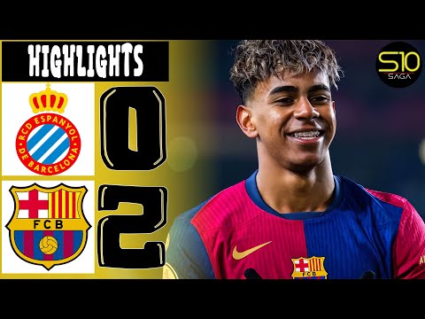 Espanyol vs Barcelona 0-2🔥Laliga EA Sports | All Goals and Football Highlights 2026