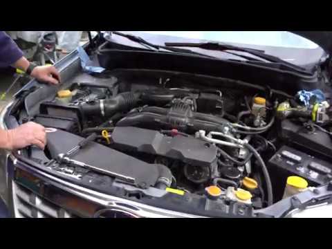 How to change the sparkplugs on a 2009-2013 Forester