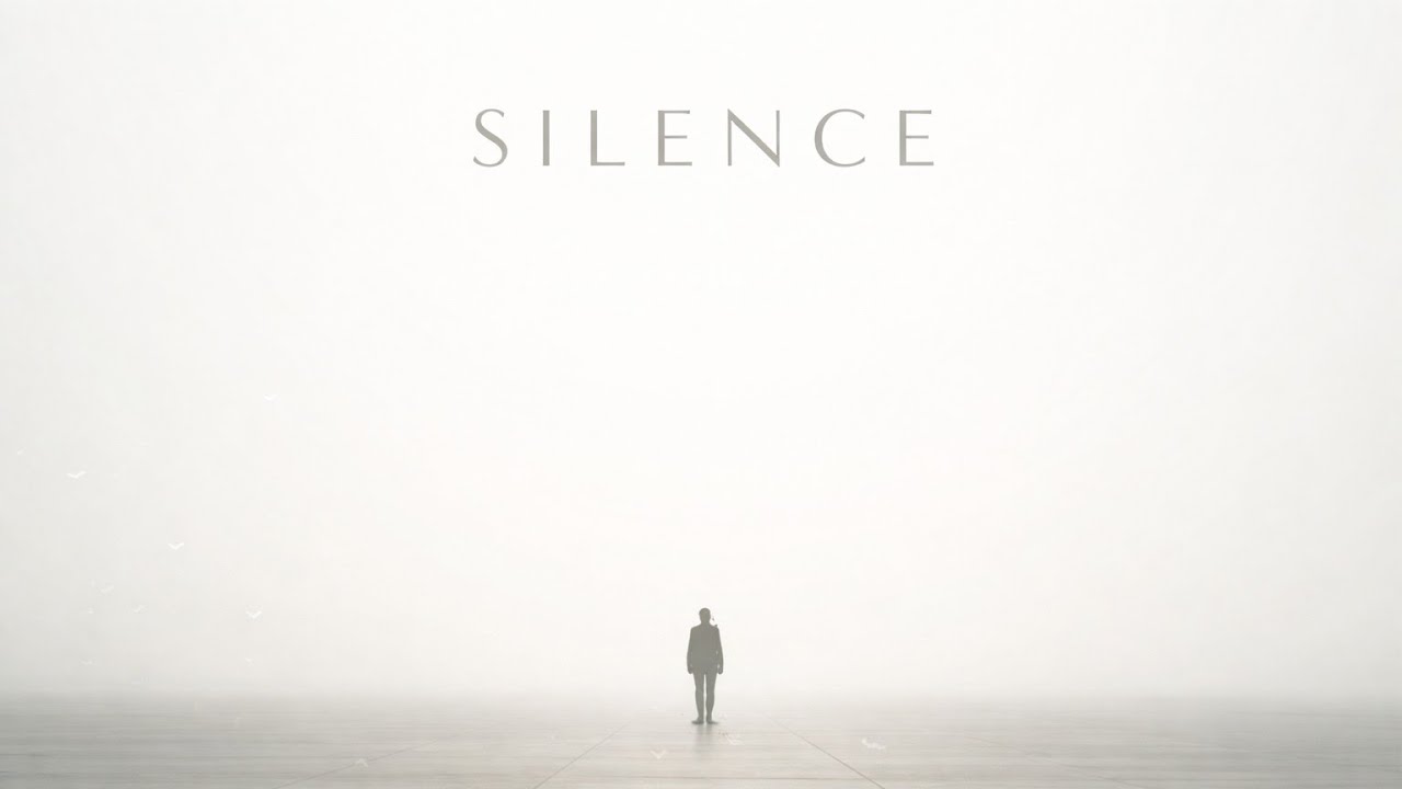 No Words, No Noise, Just Me | Silence – 4K Screensaver | Minimal Empty Space TV Background 