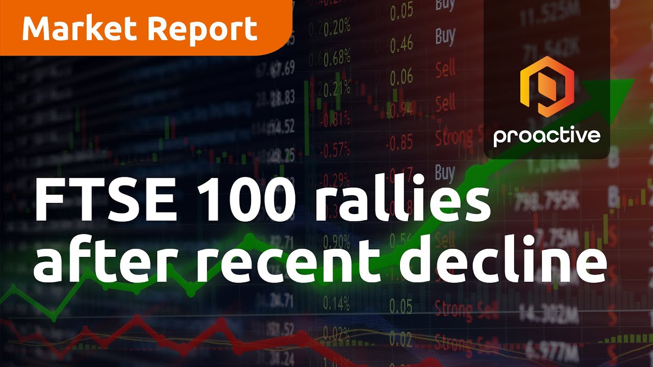 FTSE 100 rallies after recent decline; WPP job cuts, Vodafone buyback, and more