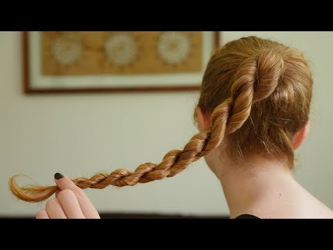 5 minute Messy Bun with Crown Braid Tutorial Video | Cute Hairstyles for  Medium Long Hair | Tina - MakeupWearables L.'s (makeupwearables) Photo |  Beautylish