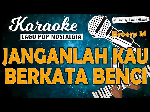 Karaoke AKU JATUH CINTA - Broery Marantika // Music By Lanno Mbauth