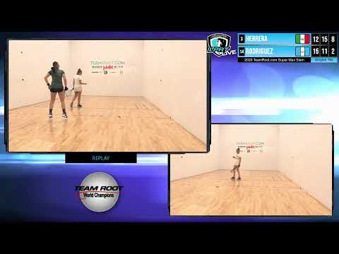 TeamRoot.com Super Max Slam Pro Singles 16s - Herrera vs Rodriguez