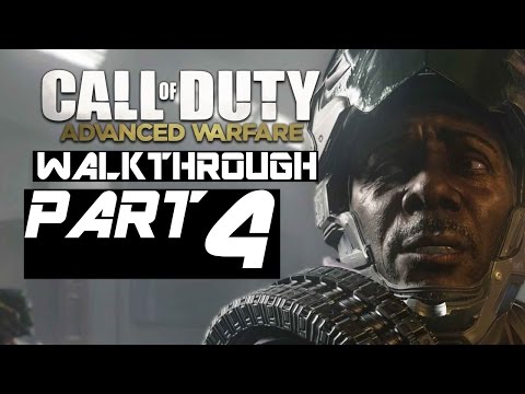 Call of Duty Advanced Warfare Walkthrough Part 4 - Campaign Mission 4 - Fission (COD 2014)