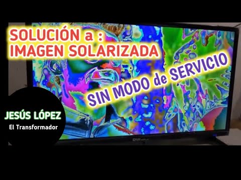 SOLARIZED IMAGE SOLUTION Without SERVICE MODE