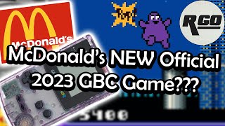 McDonald's NEW Game Boy Color Game - Grimace's Birthday