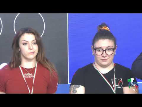8° CAMPIONATO ITALIANO CLASSIC DI POWERLIFTING FEMMINILE SENIOR - Cat. -69, +84  kg.