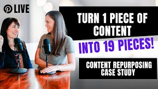 Content Repurposing Case Study: From 1 blog post to 19 pieces of marketing content