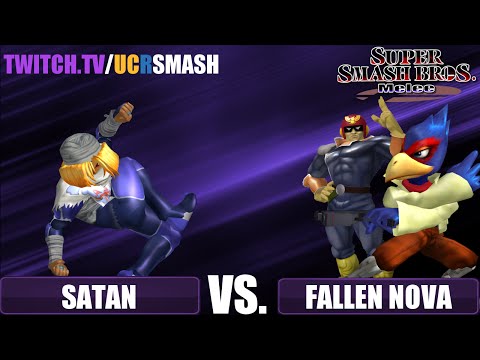 UCR SMASH! Pools Wave A - Satan Shiek vs FallenNova Falcon, FalcoSSBM