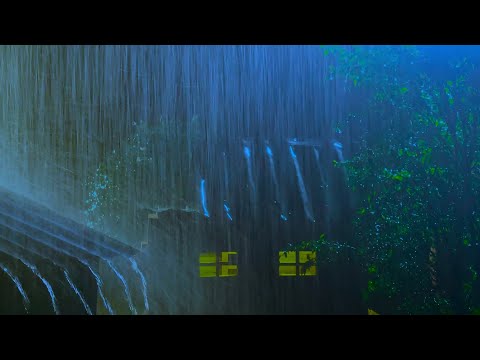 Dimentica L'Insonnia e L'Ansia per Addormentarti con Forti Piogge e Tuoni Intensi di Notte