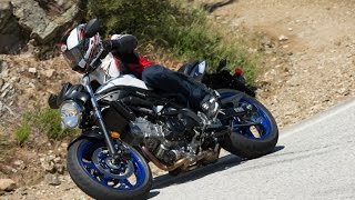 2017 Suzuki SV650 First Ride Review Video