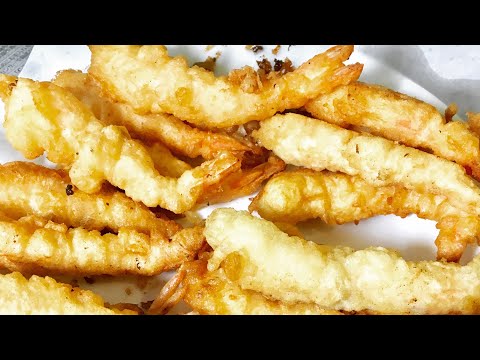 Cách làm tôm tempura kiểu Nhật
