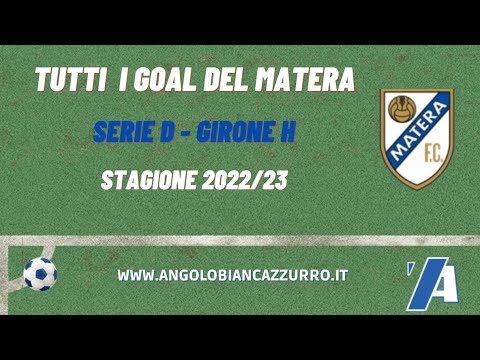 Video Tutti i goal del Matera stagione 2022 23 serie D girone H