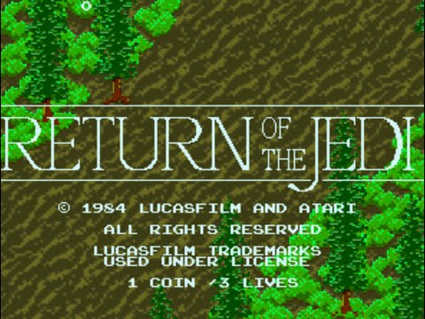 Star Wars - Return Of The Jedi Review for the Arcade by John Gage