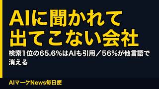【AIマーケNews 7/20】検索1位サイトの65.6%はAIにも引用／GumGumがブリーフから配信セグメント自動生成／40〜60代の半数以上がショート動画を日常視聴