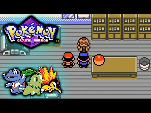 Pokémon Crystal - Gameplay Walkthrough Part 1 - How to Get All 3 Starters (Glitch)