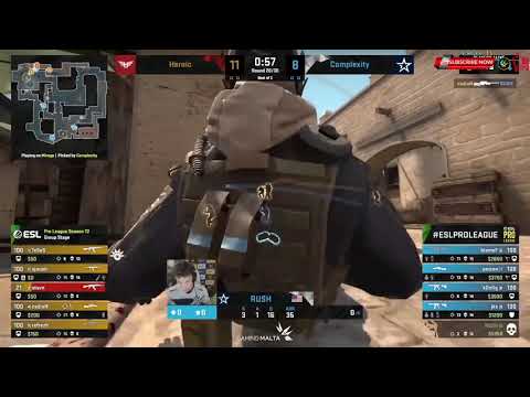 Complexity vs Heroic CSGO ESL Pro League   HIGHLIGHTS !!!