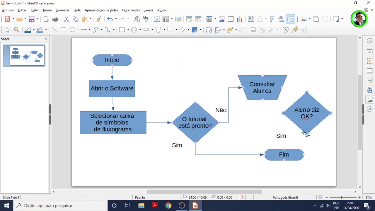 Ferramentas de Qualidade: Tutorial Fluxograma