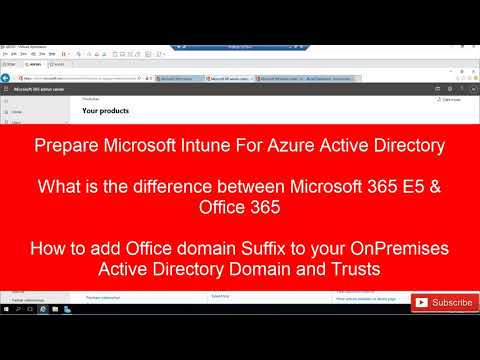 Microsoft Intune Training Part 3  - Prepare Microsoft Intune For Azure Active Directory