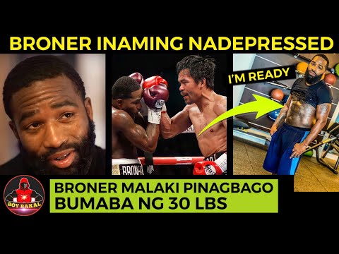 Adrien Broner INAMING Nadepressed Matapos Matalo Kay Pacquiao