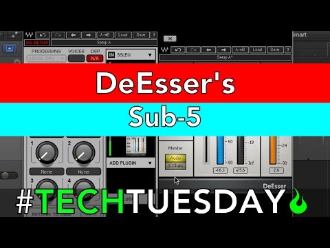 How to Use a DeEsser (Sub-5) - #AscensionTechTuesday - EP039