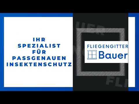 Fliegengitter Bauer YouTube-Vdeominiatur 2