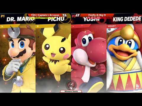 Dairantou #9   Smash Ultimate Doubles WS   TGS Captain L & TGS Locus VS Firefly & Big D