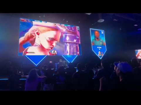 EVO 2024 STREET FIGHTER 6 GRAND FINALS | FINAL ROUND PUNK VS BIG BIRD LIVE CROWD REACTION