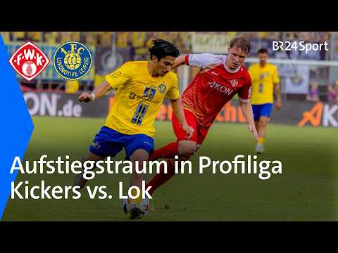 FC Fussball Club Würzburger Kickers 2-1 1. FC Fussball Club Lokomotive Leipzig 