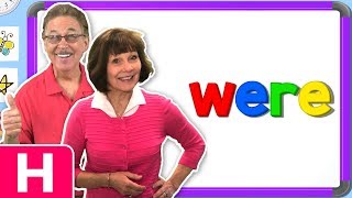 Jan Richardson Sight Words | Level H | Were | Jack Hartmann