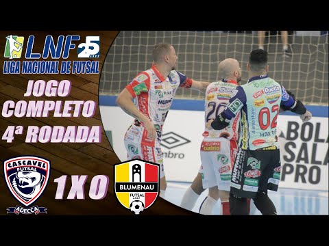 JOGO COMPLETO Cascavel 1x0 Blumenau | 4ª Rodada | LNF 2020 (16/09/2020)
