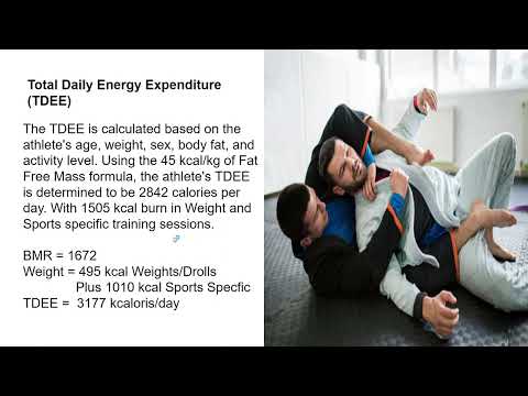 Nutritional recommendations for a Brazilian JuJitsu expert. thumbnail