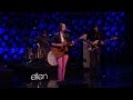 Sara Bareilles on Ellen - Let the Rain