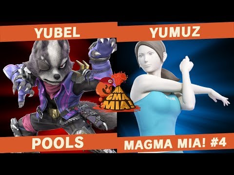 Yubel (Wolf) vs Yumuz (Wii Fit Trainer)  - POOLS - MAGMA MIA! #4