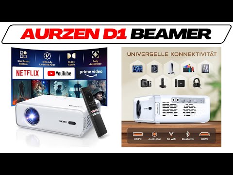 Aurzen Eazze D1 Mini Projector in Test Comparison 2026 🥇 – The best mini projector as test winner?