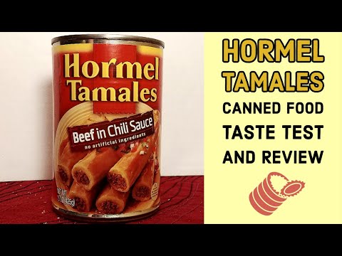 HORMEL TAMALES - Beef in Chili Sauce - Canned Food...