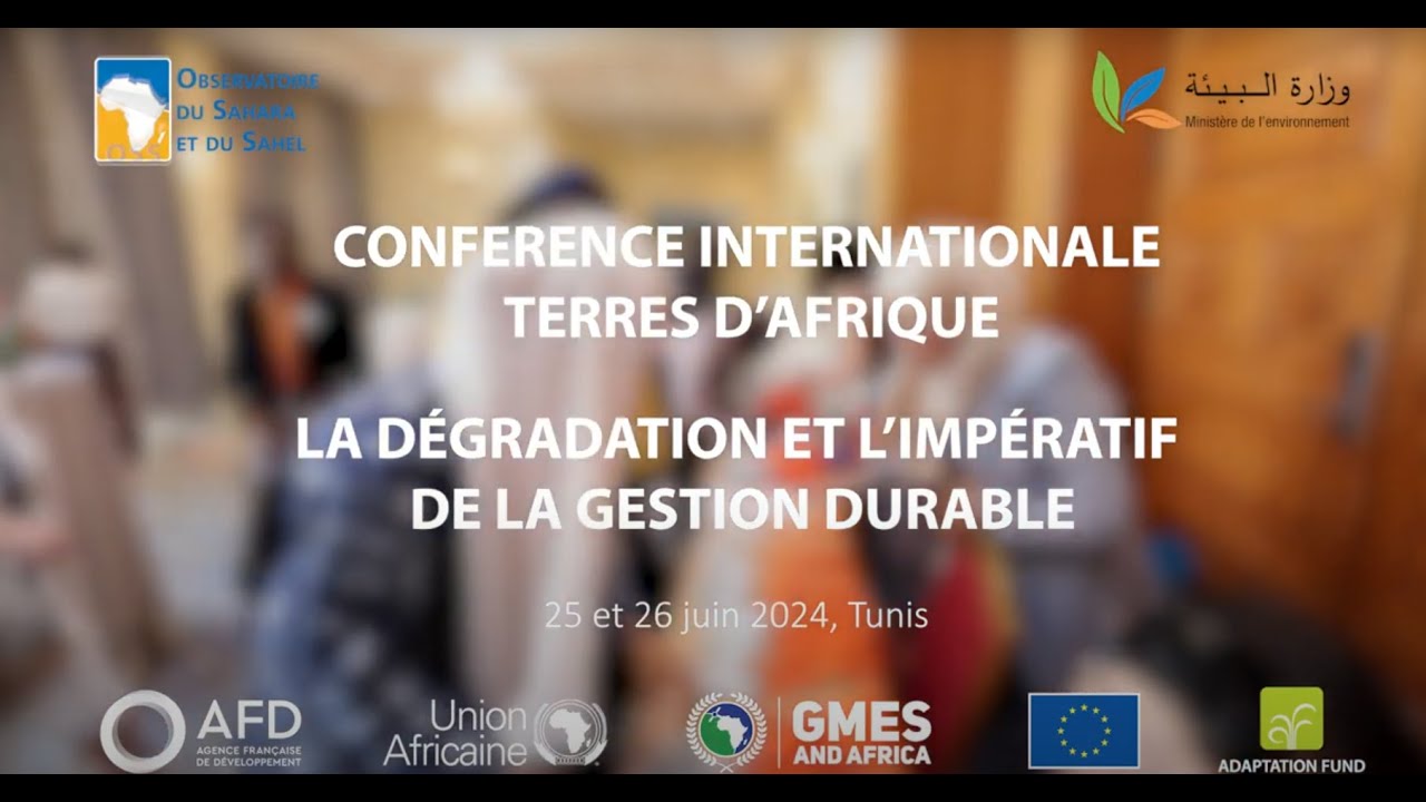 Conférence Internationale sur la Dégradation des Terres en Afrique,