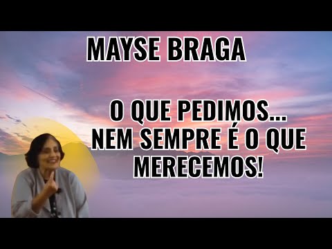 VOCÊ PEDE AJUDA E O CÉU PARECE NÃO RESPONDER? – ENTENDA NESSA PALESTRA COM MAYSE BRAGA.