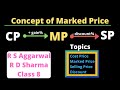 Concept of Marked Price - Concept of Discount - Concept of Cost price and Selling price - Class 8