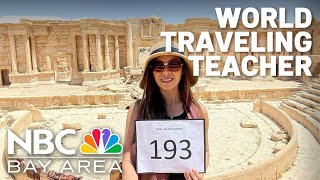 San Jose second-grade teacher becomes rare traveler to visit every country in the world