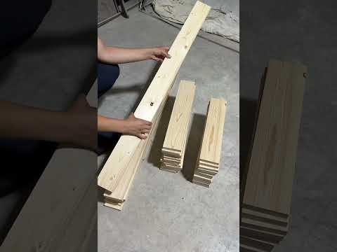 DIY slatted bench! You can make this in just ONE day for about $100 - would you try this?? 😍