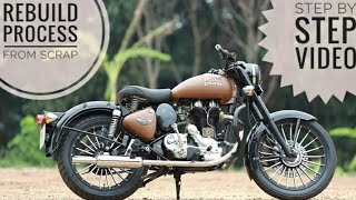 Royal Enfield Bullet 350 - remont