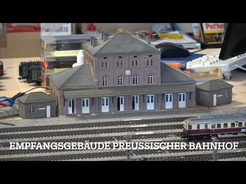 Modellbahnanlage in Gemünden am Main, Nachbau der Stadt Gemünden um 1930 im Modell im Maßstab 1:87