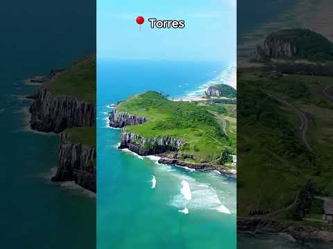 Praias do Rio Grande do Sul que não parecem reais 🌊 #viagem