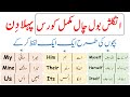 Spoken English Day 1 All Pronouns With Urdu Meanings Grammareer