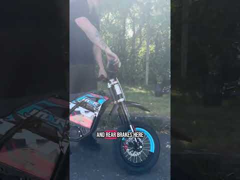 Silent but savage! MXR 2000w Super Moto edition⚡ #mxr #supermoto #funbikes