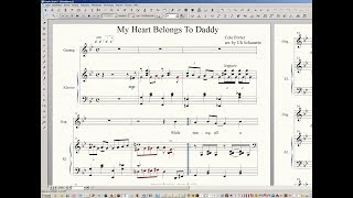 Cole Porter My heart belongs to Daddy piano arrangement/playback by Uli Schauerte