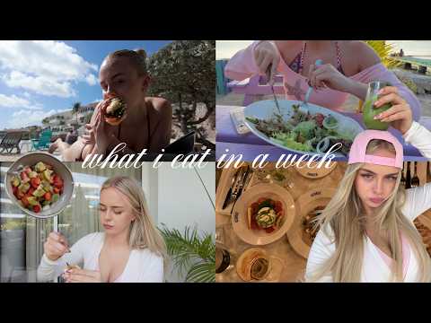 what I eat in a week | urlaubsedition 🌴