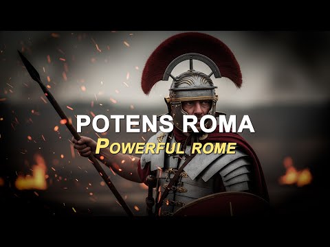 ⚔️ POWERFUL ROME: Epic Roman Battle Music (Orchestral Choir) POTENS ROMA, Lyrics in English