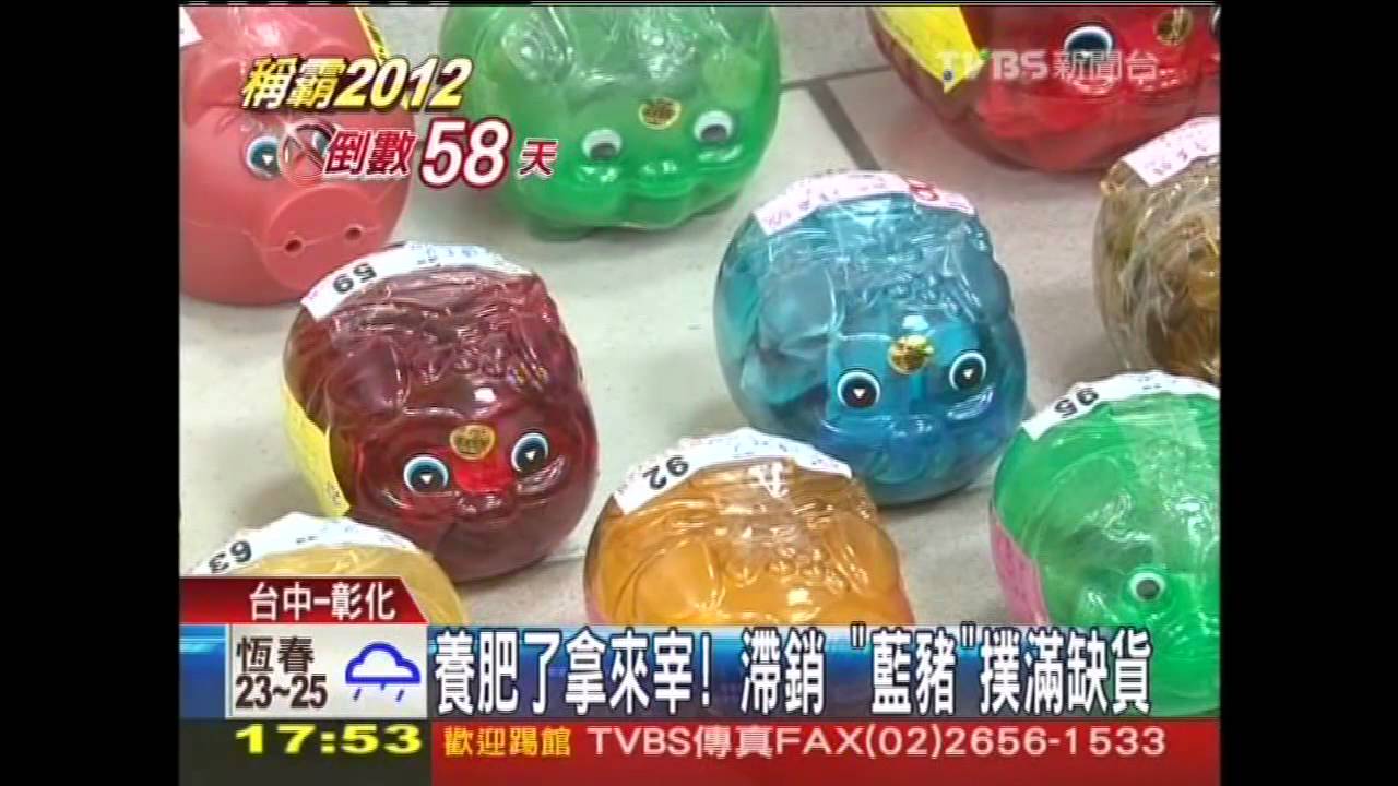 養肥了拿來宰!滯銷 「藍豬」撲滿缺貨